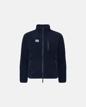 Fleece jakke | polyester | marine