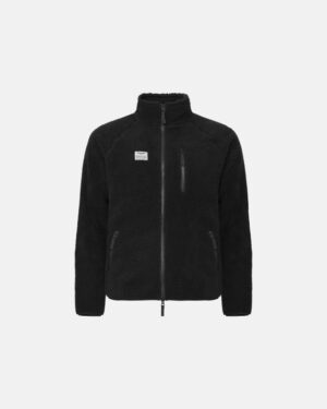 Fleece jakke | polyester | svart