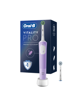 Oral-B Elektrisk tannbørste Vitality Pro Lilla + ekstra tannbørstehode
