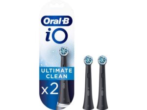 Oral-B - iO Ultimate Clean Black 2CT - Toothbrush Replacement Heads