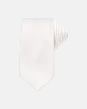 Slips 7 cm | 100% silke | hvit