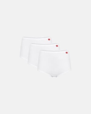 3-pakk maxi-panties | bomull | hvit