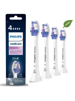 Philips Børstehoder Brush Head - Sensitive S2 - White