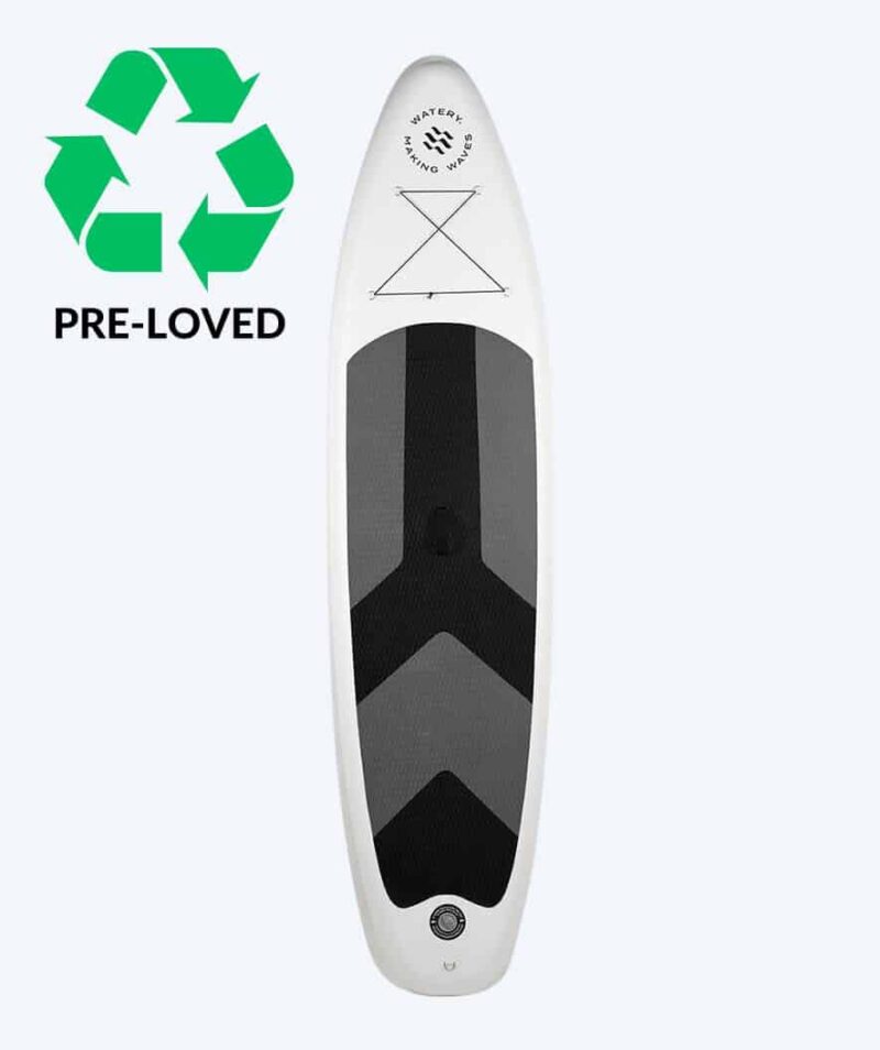 Watery paddleboard - Global 10'6 SUP - Svart/hvit (Pre-loved)